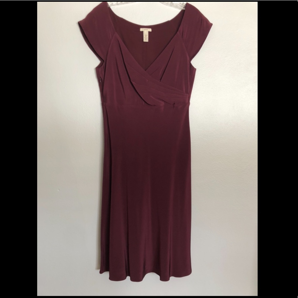 J. Crew Burgundy Cocktail/Event Dress